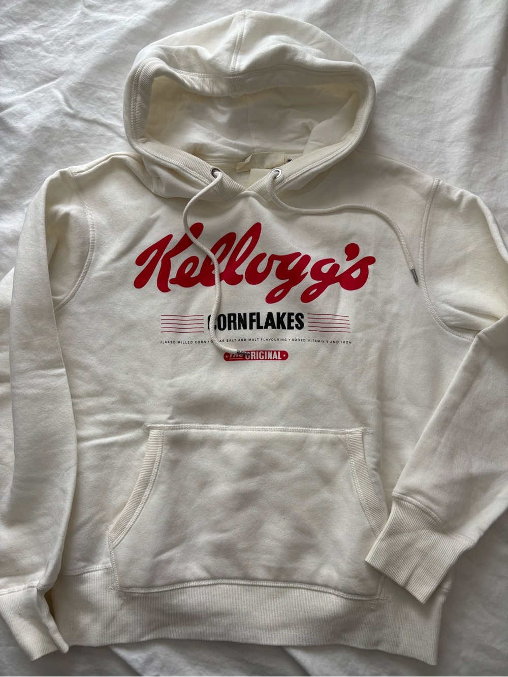 White Kelloggs Hoodie